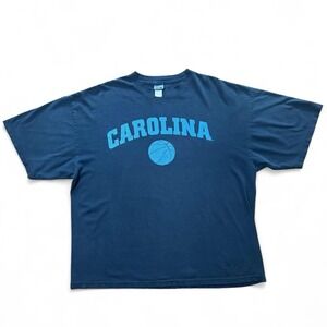 Vintage 90s Carolina Tar Heels Champs Basketball T-shirt 3XL 26.5x30 NCAA